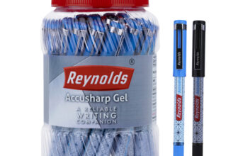 Reynolds Accusharp Ball Pen(Pack Of 40, Ink Color – Blue Black)
