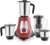 Cello Trion 750 W Mixer Grinder(Trion, Unbreakable Jars, Copper Motor | 4 Jars | Maroon)