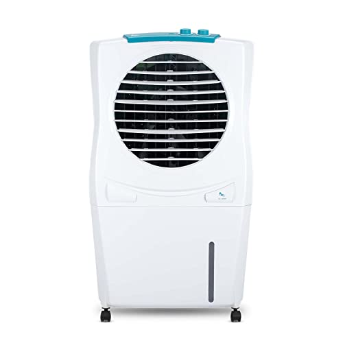 Symphony Ice Cube 27 Personal Air Cooler For Home With Powerful Fan, 3-Side Honeycomb Pads, I-Pure Technology And Low Power Consumption (27L, White)