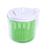 Wonderchef Vegetable Cleaner And Salad Spinner, Removes Excess Water And Pesticides, Cleans Vegetables Thoroughly, Use For Mixing Salad With Dressing, Food-Grade Plastic, Transparent Body