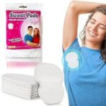 Kavshly Underarms Sweat Pads – Disposable Highly Absorbent Cotton Pads, Anti-Allergic, Anti-Bacterial, Odor Control For Men & Women (Pack Of 10)