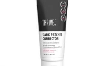 Thriveco Dark Patches Corrector Cream| Dark Patches Removal | With Retinal &Niacinamide For Dark Neck, Underarms, Inner Thighs, Knuckles, Elbows & Knees. Men & Women | 100Ml