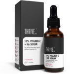 Thriveco 10% Vitamin C Serum With Hyaluronic Acid | Reduces Dark Spots, Dull & Aging Skin(30 Ml)