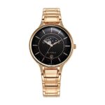 Titan Premium Workwear Blue Dial Analog With Date Stainless Steel Strap Watch For Women-Ns2674Wm01