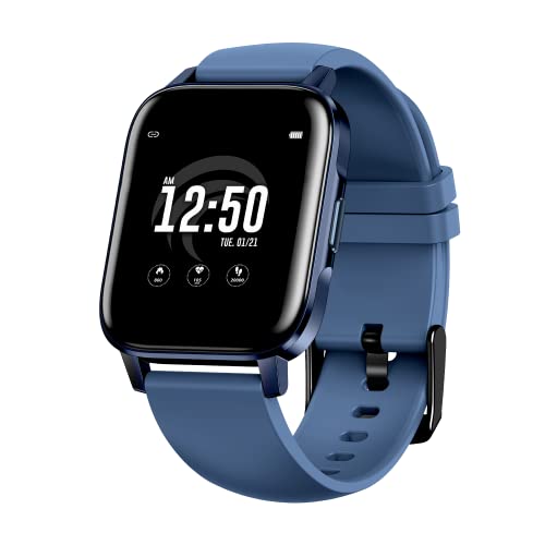 Cellecor Actfit A1 Pro Spo2 Ip68 Waterproof Smartwatch With 10 Days Long Battery, 24 * 7 Heart Rate Monitoring, Multi Sports Mode With Bluetooth Support For Calling And Music Control (1.69″) (Blue)