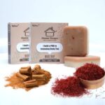 Home Soaps Sandalwood & Saffron Magic Soaps For Bath (100 Gms) | Paraben Free | Chandan & Kesar Bath Soap | Handmade Soaps For Glowing | Skin Brightening Soap For Men & Women (Pack Of 2)
