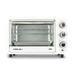 Bajaj 1603 16 Liters Oven Toast Grill (Otg) | 1200 Watt | Cool Touch Handles | Grill, Bake & Roast | Heat Resistant| Tempered Glass | White