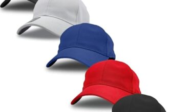 Awg All Weather Gear Pack Of 5 Cap For Men Unisex Mens Caps With Adjustable Strap Hat For Men Gym And Sports Cap Multicolour