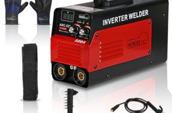 Wondercut Inverter Arc Welding Machine Wc-Arc220A-R (Igbt) 220A With Hot Start, Anti-Stick Functions, Arc Force Control
