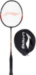 Li-Ning Xp-60-Iv Red, Black, White Strung Badminton Racquet(Pack Of: 1, 86 G)