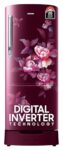Samsung 183 L, 5 Star, Digital Inverter, Direct-Cool Single Door Refrigerator (Rr20D2825Hn/Nl, Himalaya Poppy Red, Base Stand Drawer)
