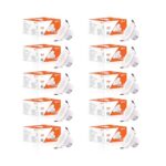 Orient Electric 9W Led Downlight | 765 Lumens | Energy Saving | Up To 4 Kv Surge Protection | Suited For 3-Inch Junction Box| Cool White | Bis Certified | Made In India | Pack Of 10