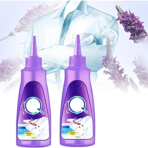 All Color Stain Remover For Clothes | Multi-Purpose Roll Bead Fabric Clothes Stain Remover For Cotton, Linen, Polyester, Blended Fabric, Denim, Down, Jacket (2, Pcs)