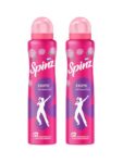 New Spinz Exotic Perfumed Deo For Women, Long Lasting Freshness,200Ml X 2 (Pack Of 2)