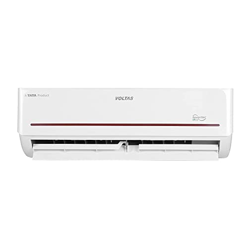 Voltas 1.5 Ton 5 Star, Inverter Split Ac(Copper, 4-In-1 Adjustable Mode, Anti-Dust Filter, 2023 Model, 185V Vectra Prism, White)
