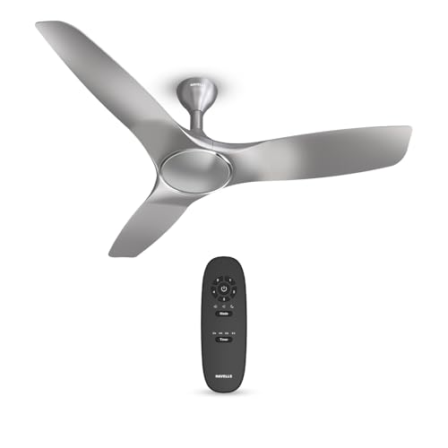 Havells 1200Mm Stealth Wood Energy Saving Ceiling Fan (Pinewood Cola Chrome, Pack Of 1)