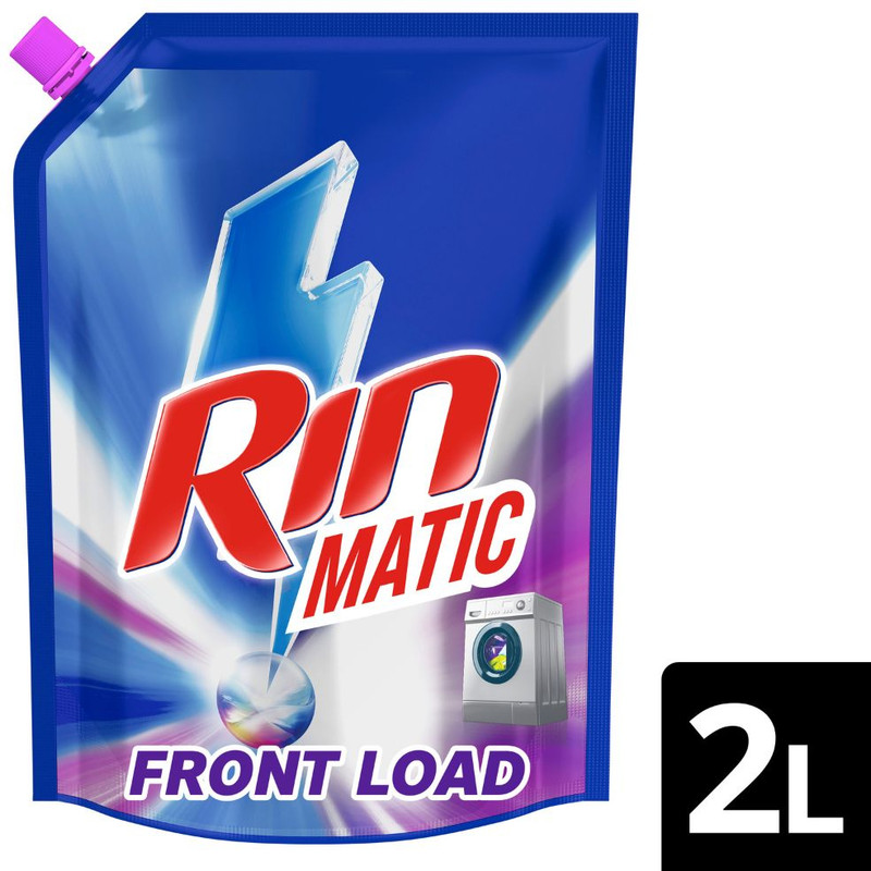 Rin Matic Front Load Fresh Liquid Detergent(2 L)