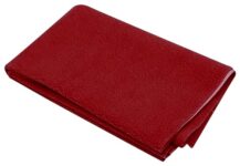 Btfash Baby Waterproof, Reusable Super Soft Fast Drying Mattress Protector (Small, Dark Red)