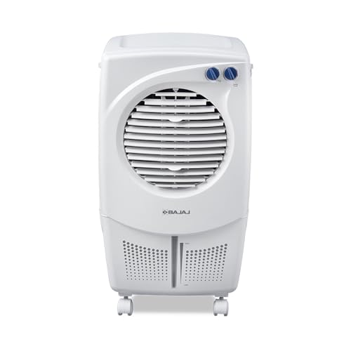 Bajaj Px25 Torque Personal Air Cooler 24L For Home | Cooler For Room | Inverter Compatible | 16Ft Powerful Air Throw | High Speed Fan | 3 Yrs Warranty (1 Yr Standard + 2 Yrs Extended Warranty)【White】