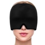 Pinlyne Migraine Relief Cap For Headache, Sinus & Tension | Hot & Cold Therapy | Relaxing Migraine Miracle Cap |Thermax Migraine Cap For Men And Women | Migraine Releif Product | Natural Pain Relief – Black