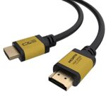 C & E -High Speed 18Gbps Hdmi Cable – Cl3 Rated – Supports 4K 60Hz, Ultra Hd, 3D, 1080P, Ethernet And Audio Return (Latest Standard) (3 Feet)