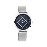 Fastrack Women Metal X Ananya Panday-Fit Out Analog Blue Dial Watch-Nn6210Sm03/Np6210Sm03, Band Color-Purple