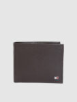 Tommy Hilfiger Men Brown Genuine Leather Wallet(4 Card Slots)