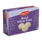 Bikano White Peda 200G | Traditional Indian Milk Sweet | Made With Milk & Cardamom | Soft, Creamy Mithai For Gifting & Celebrations
