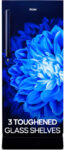 Haier 215 L Direct Cool Single Door 5 Star Refrigerator With Base Drawer  With Large Storage Space1 Hour Icing Technology(Marine Dahelia, Hed-225Mdb-P)