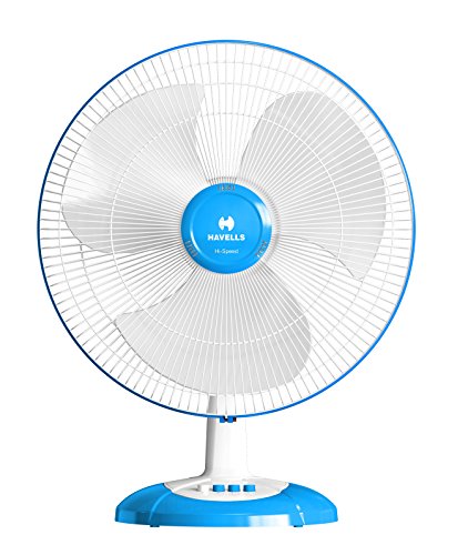 Havells Swing Lx High Speed 400Mm Table Fan (Cool Blue)