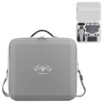 Sounce Air 3 Portable Carry Bag For Dji Air 3 / Air 3S Drone – Waterproof Hard Shell Protective Travel Case With Shoulder Strap, Custom Compartments For Drone, Rc Controller – Black