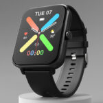 Fire-Boltt Ninja Calling Pro Plus 46.5Mm (1.83) Display Bluetooth Calling, Ai Voice Smartwatch(Black Strap, Free Size)