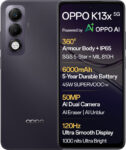 Oppo K13X 5G 6000Mah And 45W Supervooc Charger & Ai (Midnight Violet, 128 Gb)(8 Gb Ram)