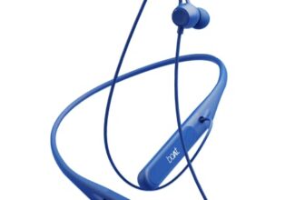 Boat Rockerz 255 Touch In Ear Neckband With Full Touch Controls, Spatial Audio, Up To 30H Playtime, Asap™ Charge, Beast™ Mode, Enx™ Technology(Deep Blue)
