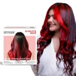 Streax Hair Colour Highlight Kit | Scarlet Red – Pack Of 1 | Enriched With Walnut & Argan Oil | For Women | Rich, Vibrant, Easy To Use, Diy Application