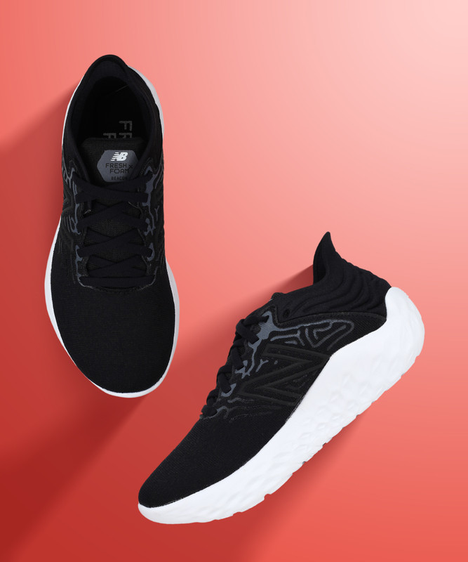 New Balance Beacon Running Shoes For Women(Black , 3)