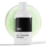 Thriveco Exfoliating Body Wash | Lactic Acid, Salicylic Acid & Vitamin E | With Clinically Proven Diacnemide® | Targets Body Acne, Dead Skin & Tan | Prevents Dry, Rough, Bumpy Skin | For Men & Women | 236 Ml