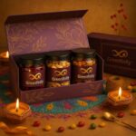 Greenfinity Premium Dry Fruits Gift Box 600G | 200G Each Of Almonds, Cashews & Cranberries | Healthy Festive & Corporate Gifting Hamper