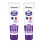 Himalaya Kids Bubble Gum Toothpaste, 80G X Pack Of 2 | 2 To 12 Years | Natural Solution For Germ And Cavity Protection | 99% Natural Origin Ingredients