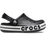 Crocs Bayaband Black Clog-(207018-001)-7 Kids Uk (C7)