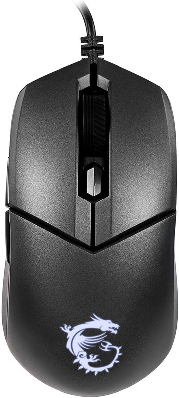 Msi Clutch Gm11 White Gaming Mouse Wired Ambidextrous Optical  Gaming Mouse(Usb 2.0, Black)