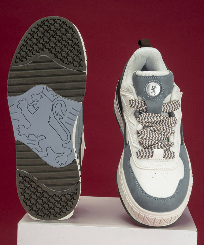 Red Tape Lifestyle Sneaker Shoes For Men | Elegantly Rounded Front, Soothing Insole Sneakers For Men(White, Green , 9)