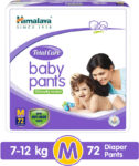 Himalaya Total Care Baby Pants – M(72 Pieces)
