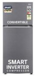 Lg 322 L 3 Star Frost-Free Smart Inverter Double Door Refrigerator (Gl-S342Sdsx, Dazzle Steel, Convertible With Express Freeze)