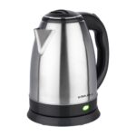 Bajaj Ktx 1.8 Litre Dlx Electric Kettle | 1350 Watts Kettle With Stainless Steel Body | Cordless Operation | Auto Shut-Off Mechanism | 2-Yr Warranty 【Black】