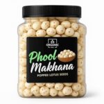 Organic Box Phool Makhana 100 Gm, Fit For Fasting | Foxnuts, Lotus Puffs | Rich In Calcium, Maintains Weight, Healthy Snacks