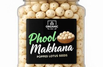 Organic Box Phool Makhana 100 Gm, Fit For Fasting | Foxnuts, Lotus Puffs | Rich In Calcium, Maintains Weight, Healthy Snacks