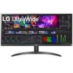 Lg 29Wq500, 29 Inch (73.66 Cm), Ips, Ultrawide Fhd 2560 X 1080, 100Hz, Black, 1Ms, Amd Freesync, Hdr10, Onscreen Control, Dual Controller, 3-Side Virtually Borderless, Dynamic Action Sync Monitor