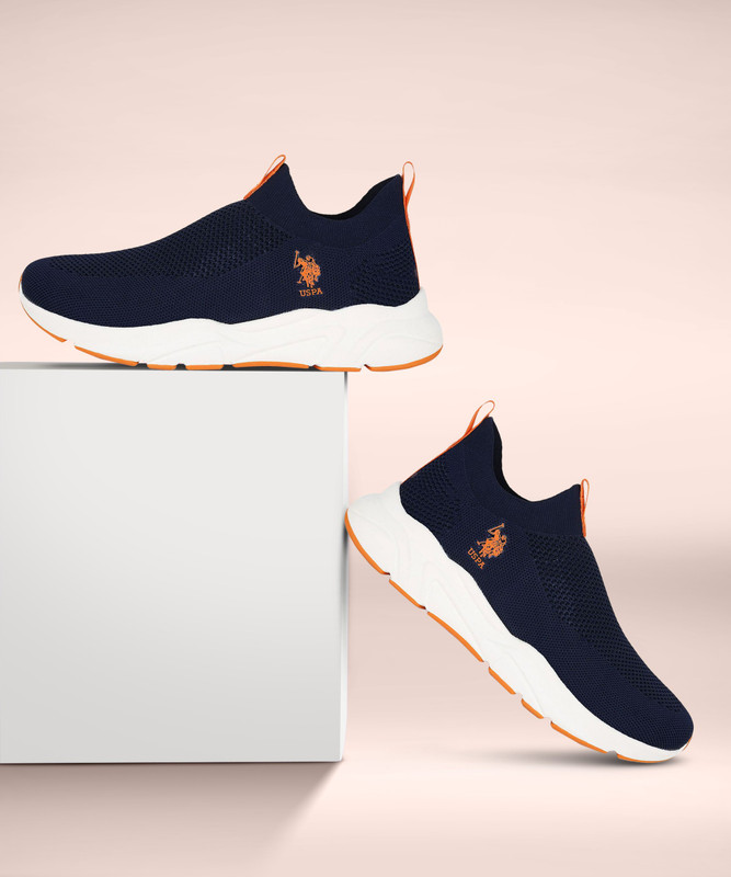 U.S. Polo Assn. Walking Shoes For Men(Navy , 10)