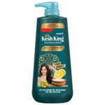 Kesh King Ayurvedic Anti-Dandruff Shampoo | Reduces Hair Fall | Soothes Itchy Scalp | No Paraben & No Silicon | 21 Natural Ingredients | Enriched With Curd, Lemon & Neem | 600 Ml